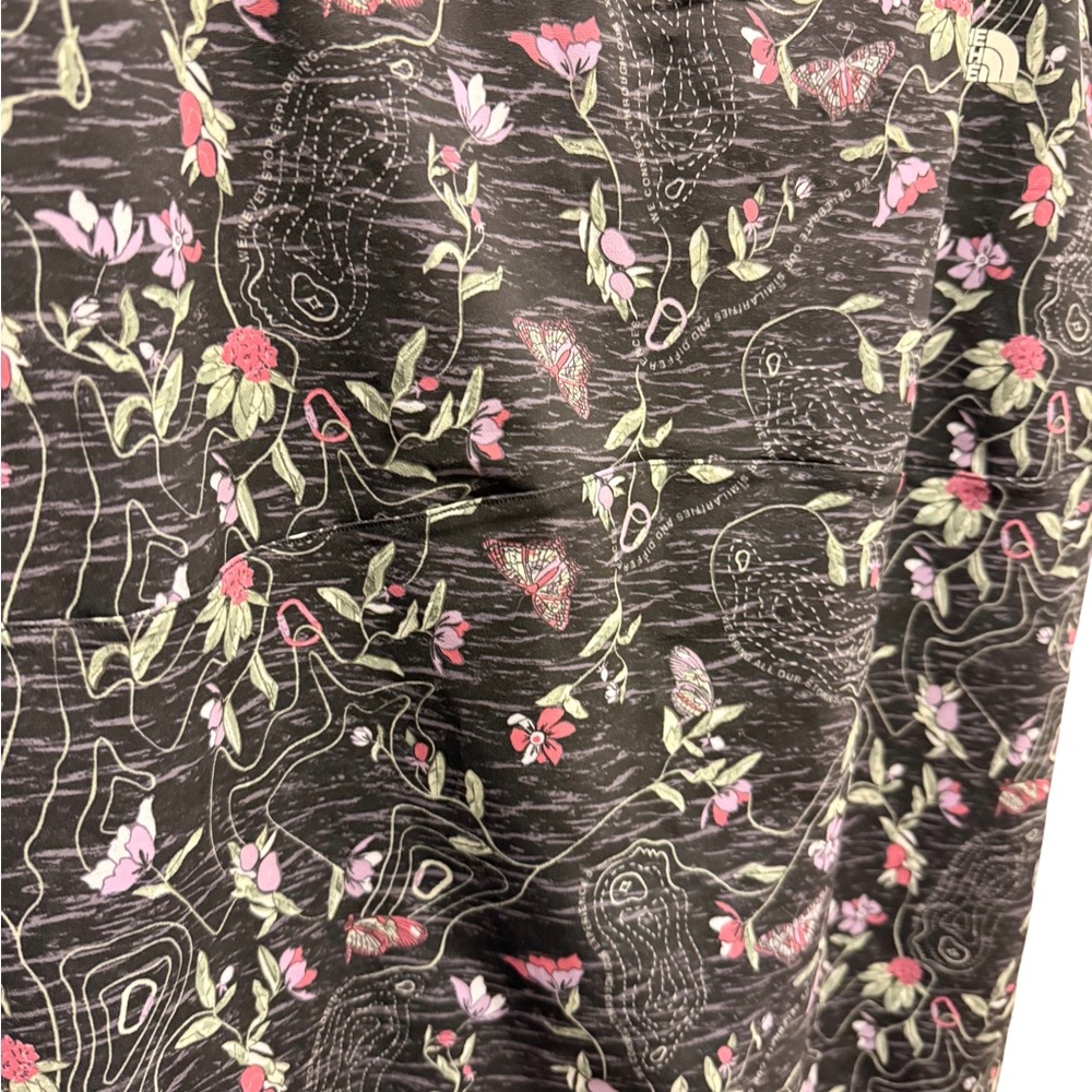 The North Face Black and Pink Floral Tank Top - Picture 2 of 9